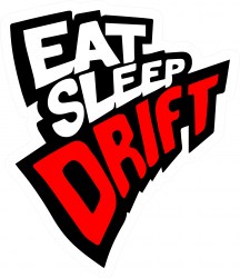 Eat sleep drift red